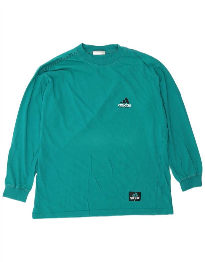 Adidas Herre Top Langærmet UK 44/46 Large Blue