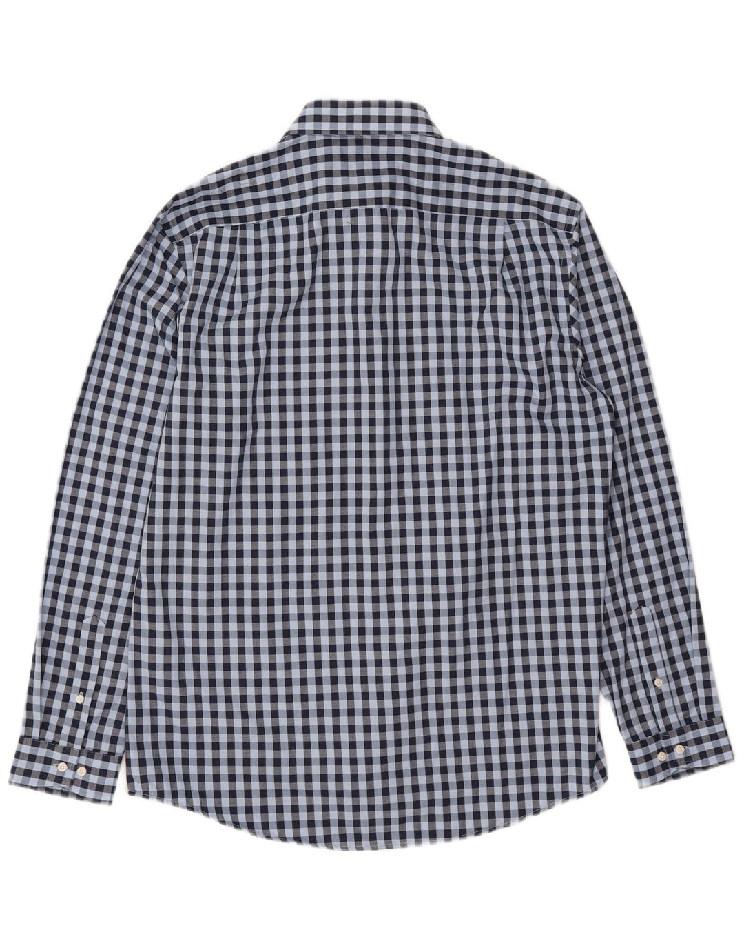 Ben Sherman herreskjorte str. 16 1/2 Large Blue Gingham Cotton