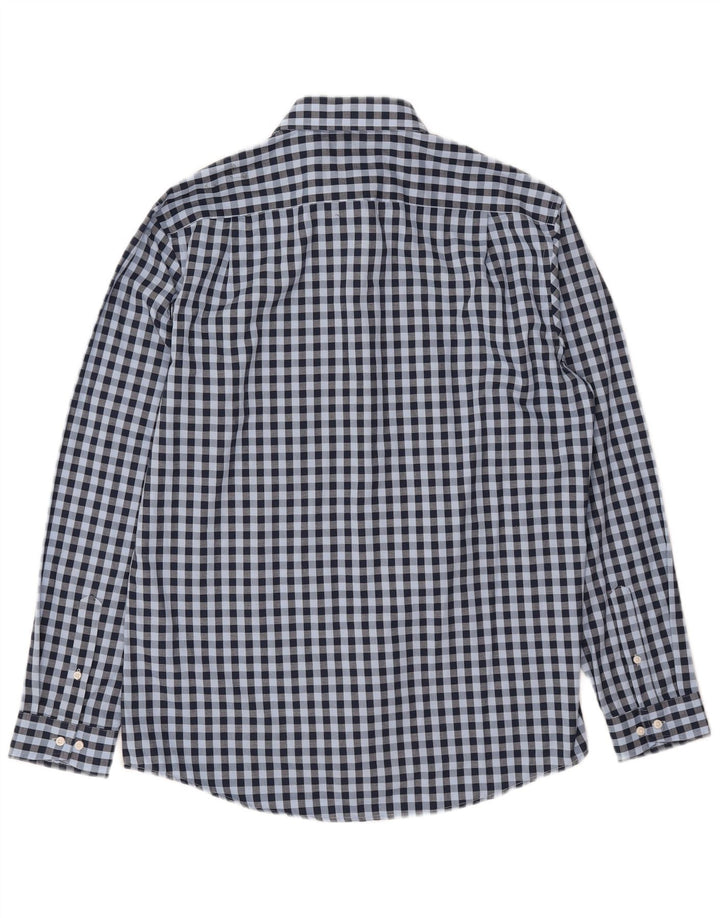 Ben Sherman herreskjorte str. 16 1/2 Large Blue Gingham Cotton