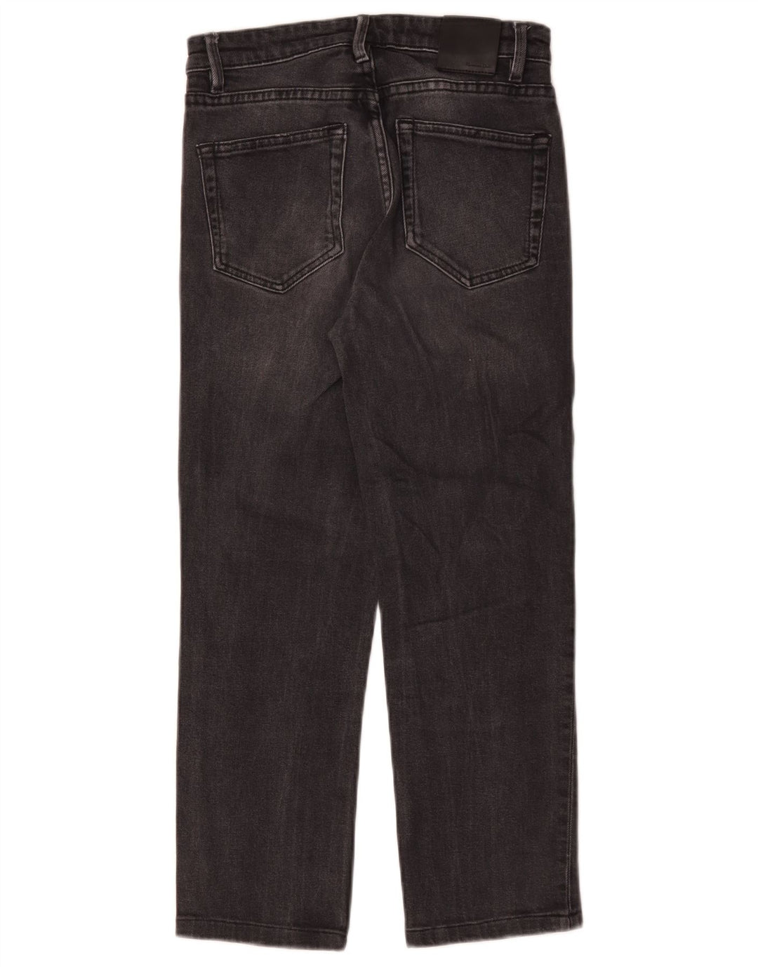 Massimo Dutti Dame Cropped Jeans EU 34 2XS W24 L22 Grå Bomuld