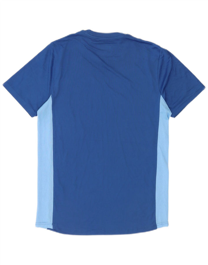 Under Armour Herre T-Shirt Top Medium Blue Colourblock