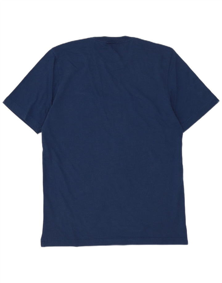 Adidas T-shirt top til mænd, lille marineblå bomuld