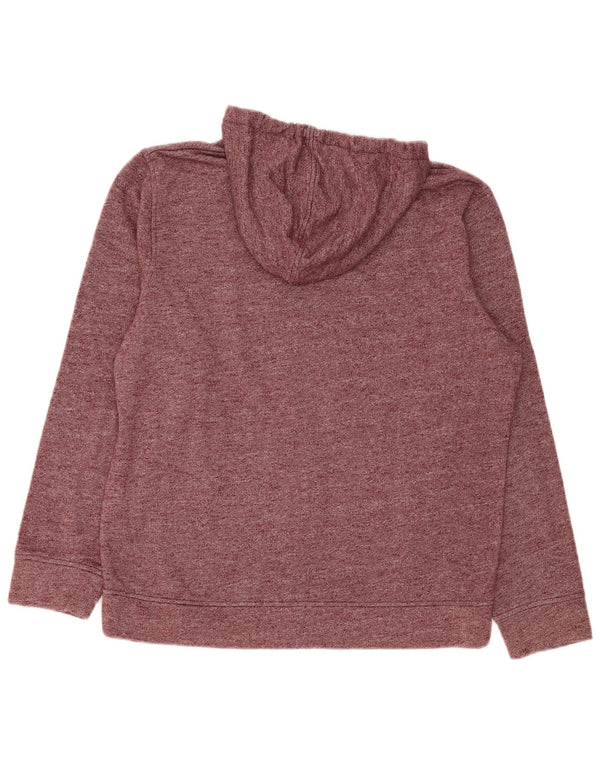 Jack & Jones Herre grafisk hættetrøje XL Burgundy Flecked Polyester