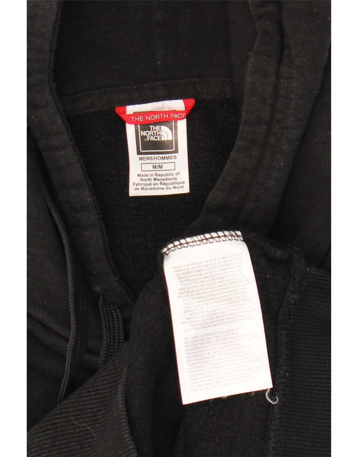 The North Face Herre Grafisk Hoodie Jumper Medium Sort Bomuld
