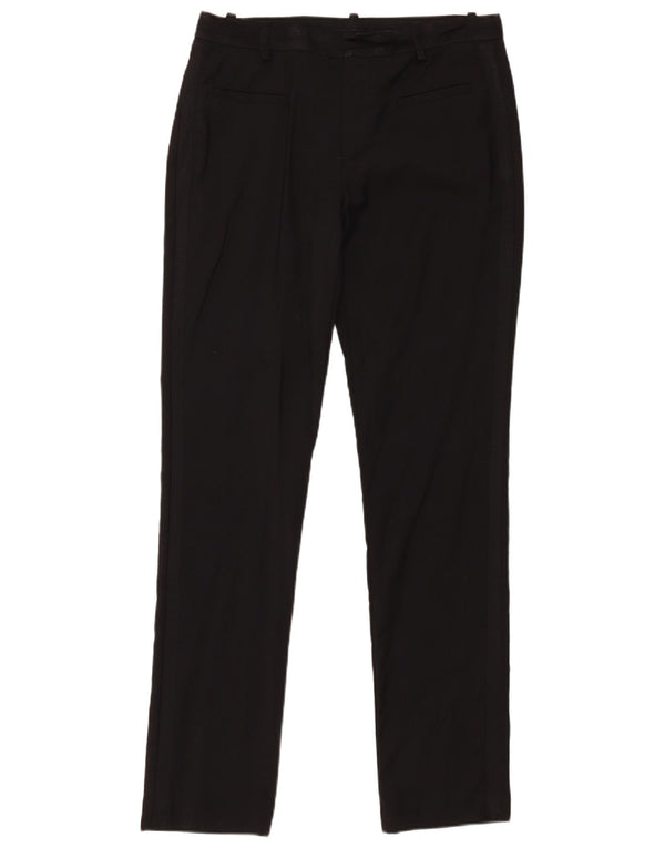 Zara Dame Slim Casual Bukser EU 38 Small W28 L32 Sort