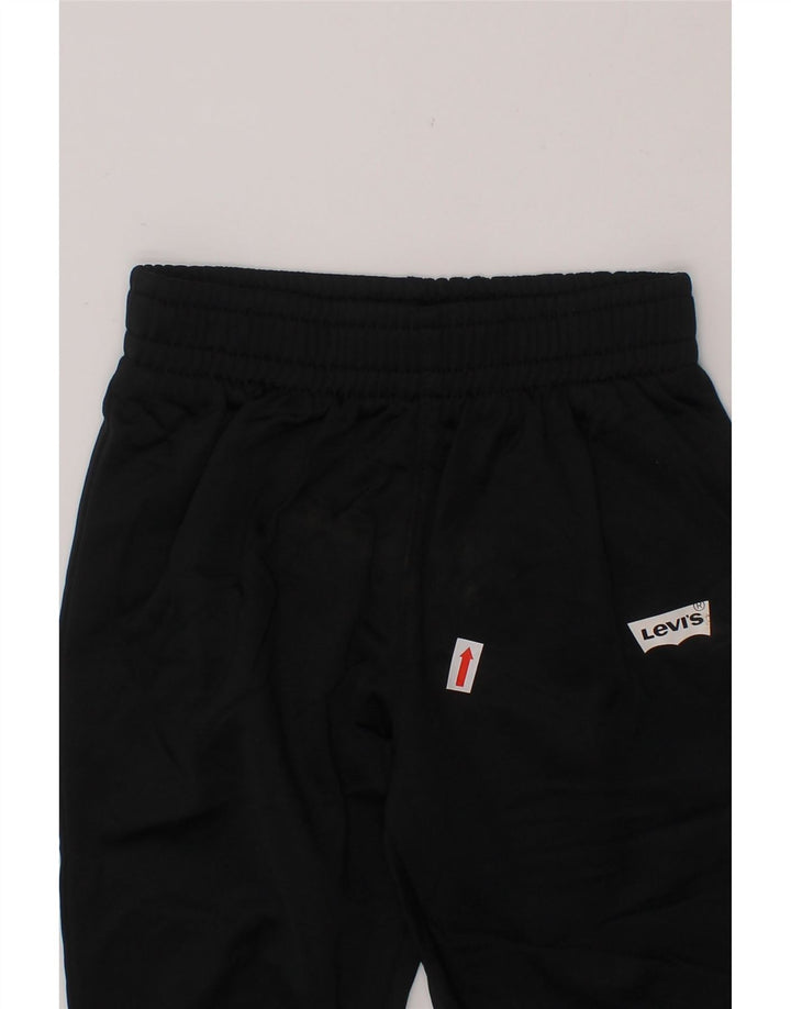 LEVI'S Boys Tracksuit Trousers Joggers 2-3 Years  Black Polyester Vintage Levi's and Second-Hand Levi's from Messina Hembry 