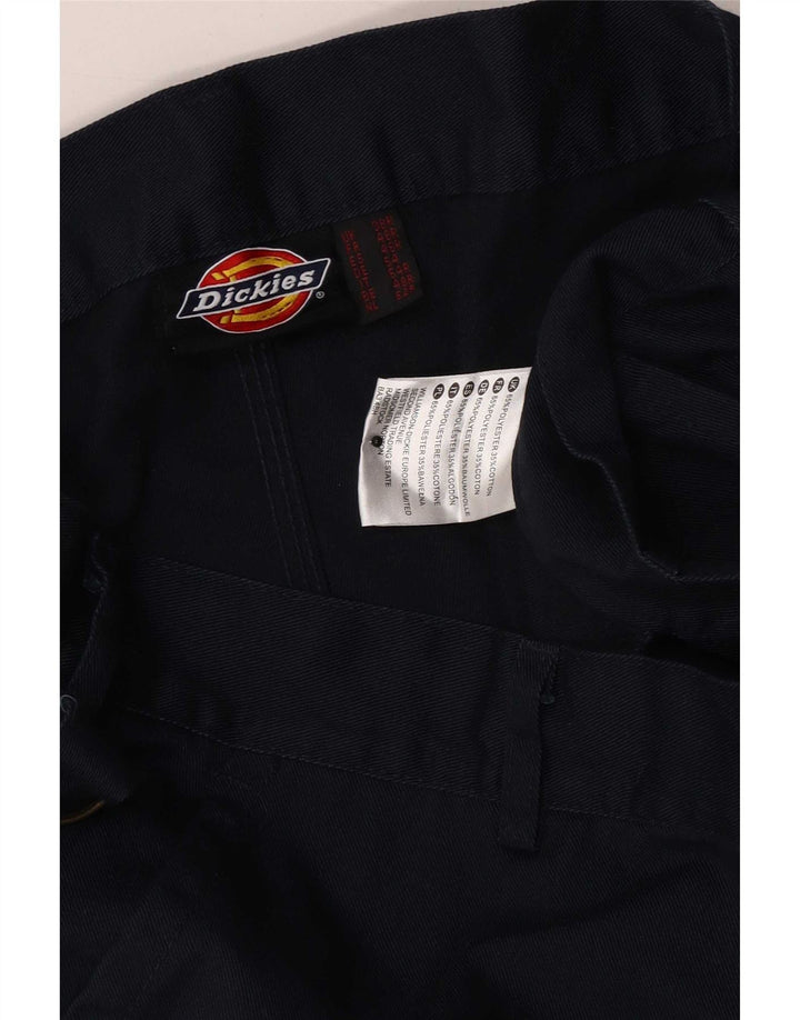 Dickies Straight Cargo bukser til mænd W38 L30 Marineblå polyester