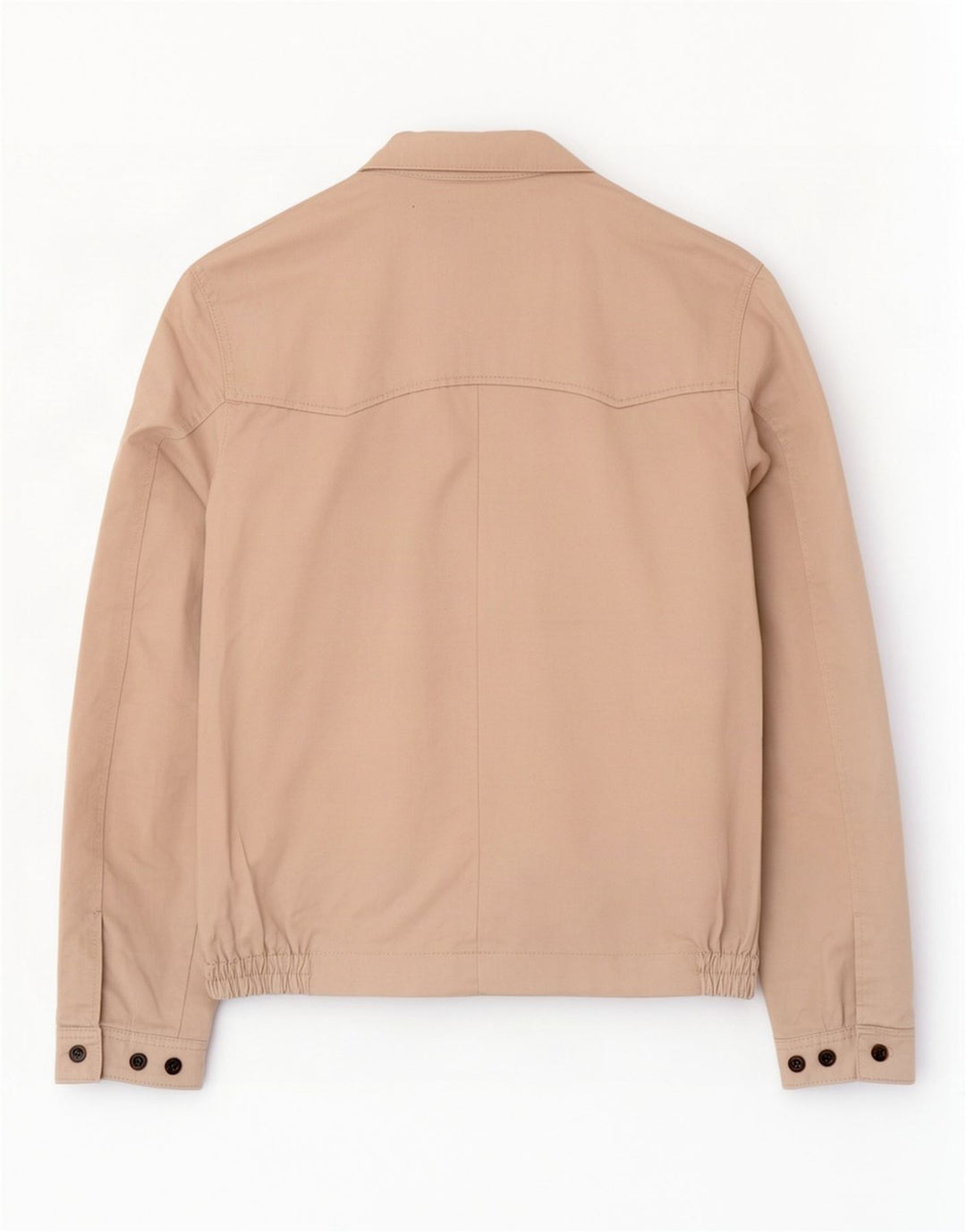 Marks & Spencer Herre Blue Harbor Bomber Jacket UK 38 Medium Beige Bomuld