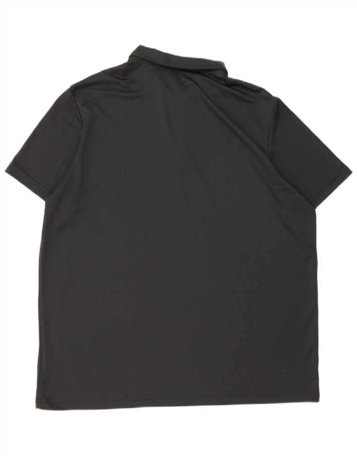 Adidas Aeroready Polo Shirt til mænd 2XL Sort Polyester