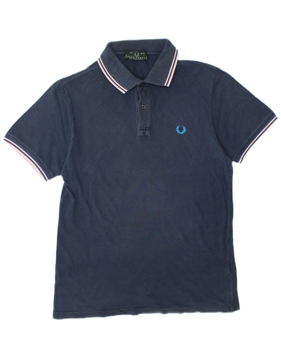 FRED PERRY Poloshirt til mænd Medium Navyblå Bomuld