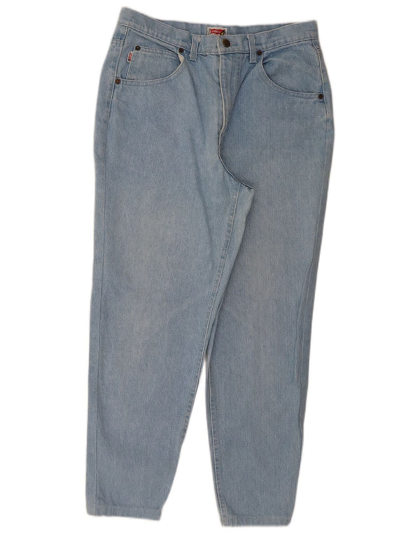 Enrico Coveri Womens Cropped Jeans W33 L25 Blå
