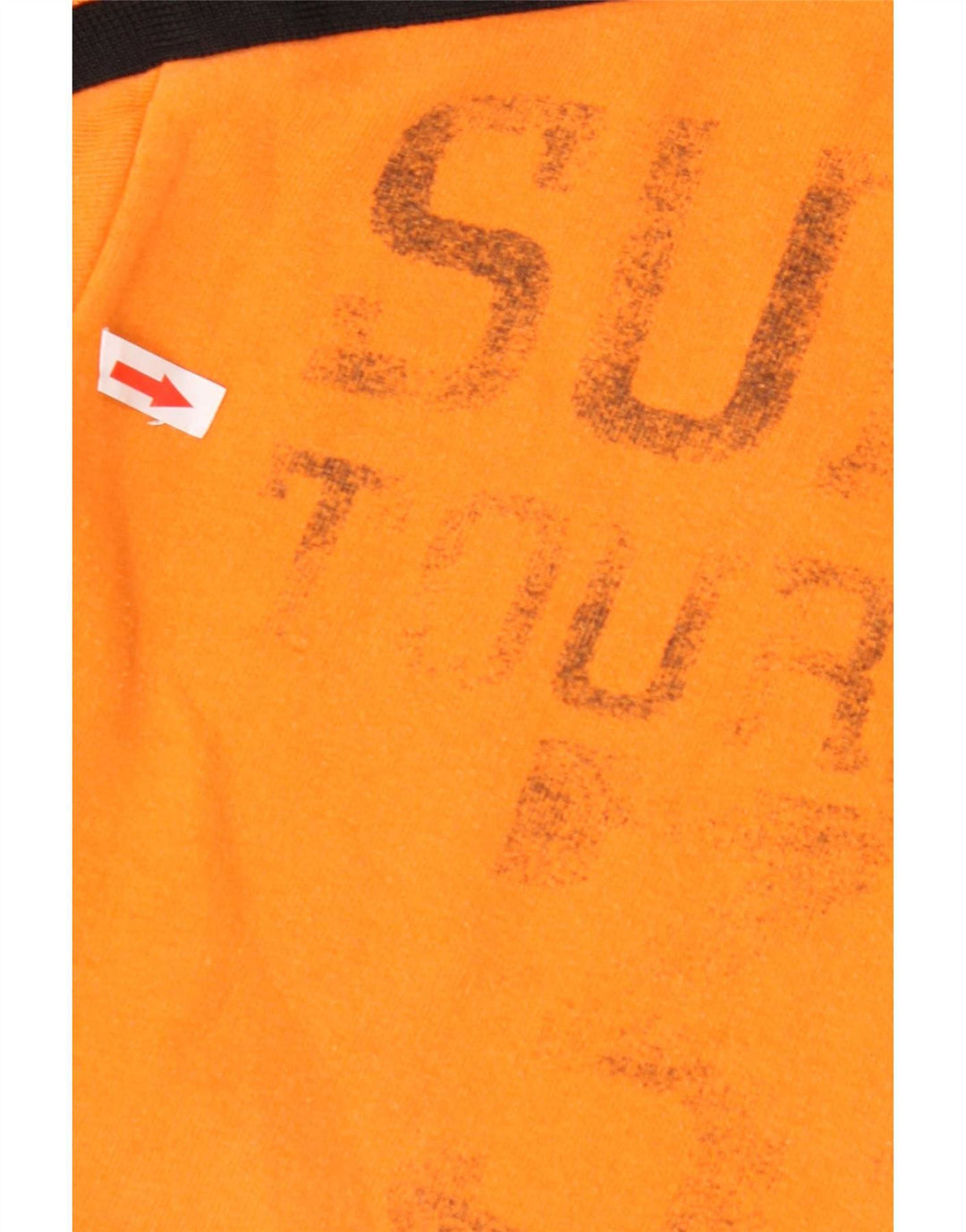 Lee Grafisk træningsdragt topjakke til kvinder UK 14 Medium Orange Colourblock