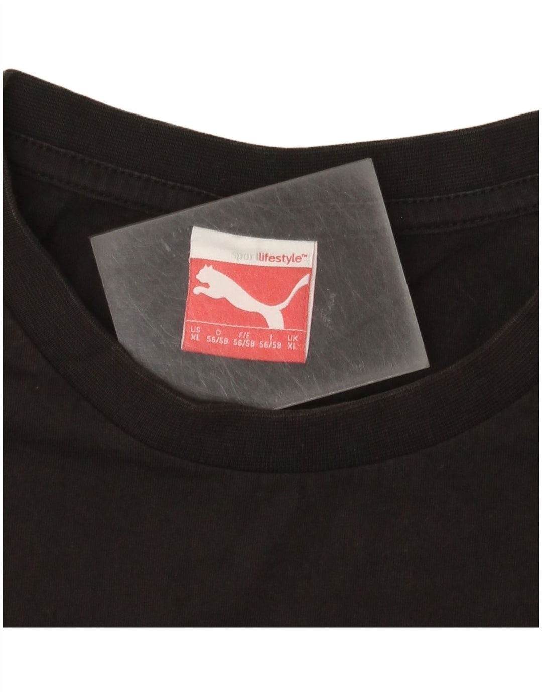 Puma Herre Grafisk Top Langærmet XL Sort