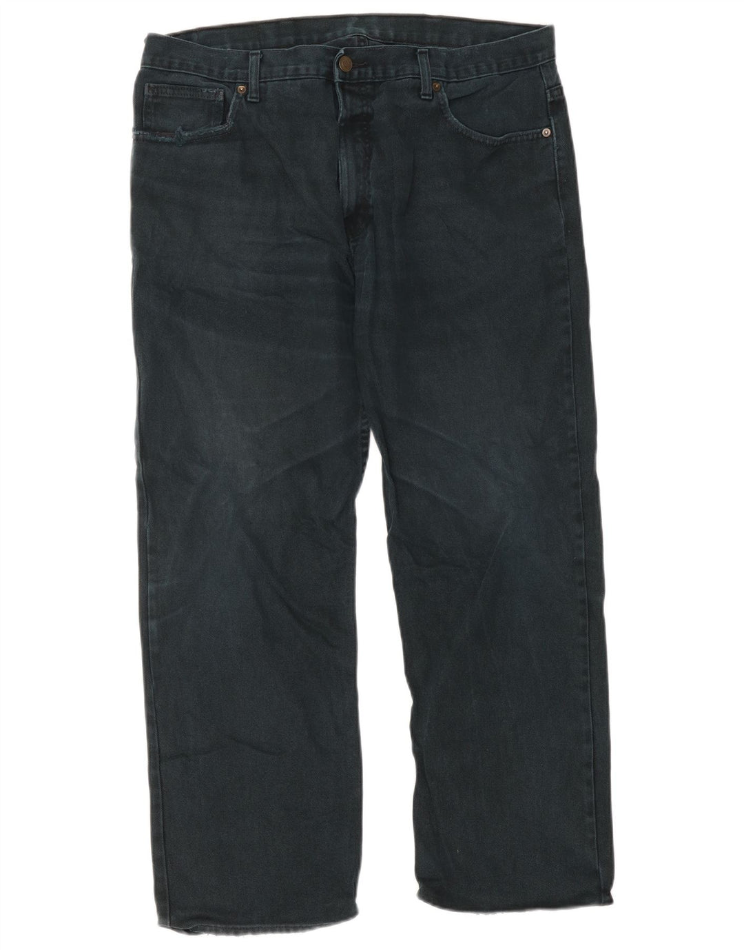 Marks & Spencer Straight Jeans til mænd W38 L29 sort bomuld