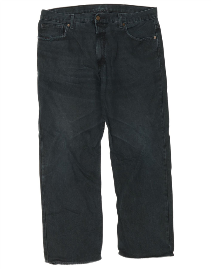 Marks & Spencer Straight Jeans til mænd W38 L29 sort bomuld