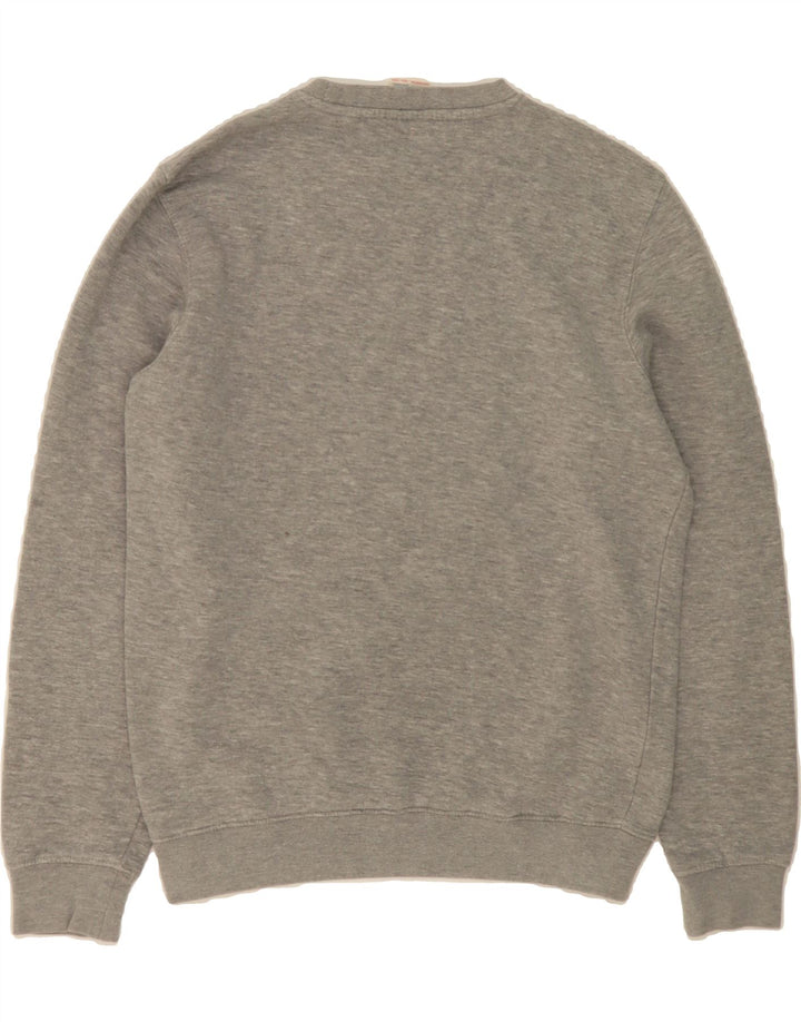 CHAMPION Mens Graphic Sweatshirt Jumper Small Grey Vintage Champion and Second-Hand Champion from Messina Hembry 