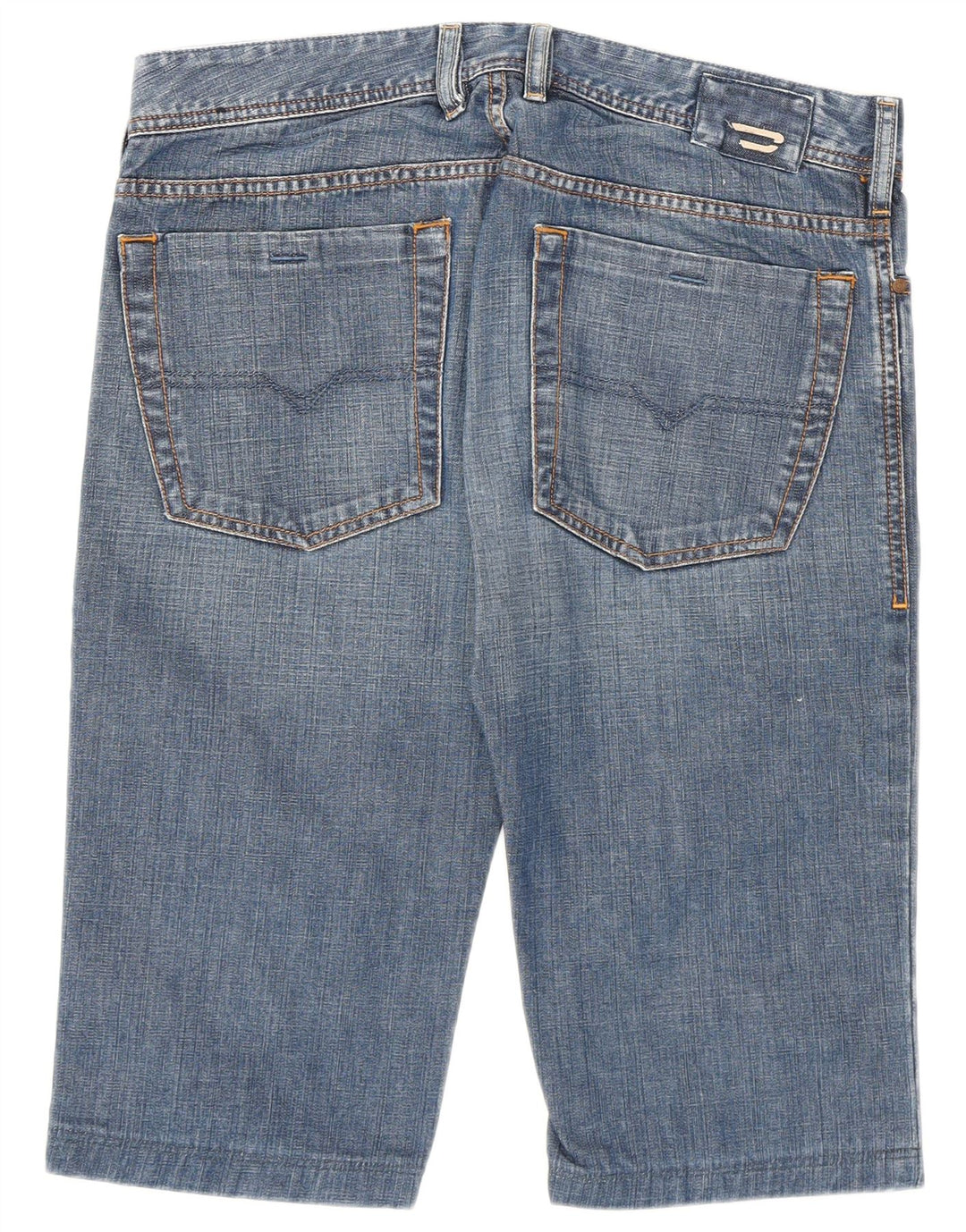 Diesel Herre Denim Shorts W31 Medium Blue Bomuld
