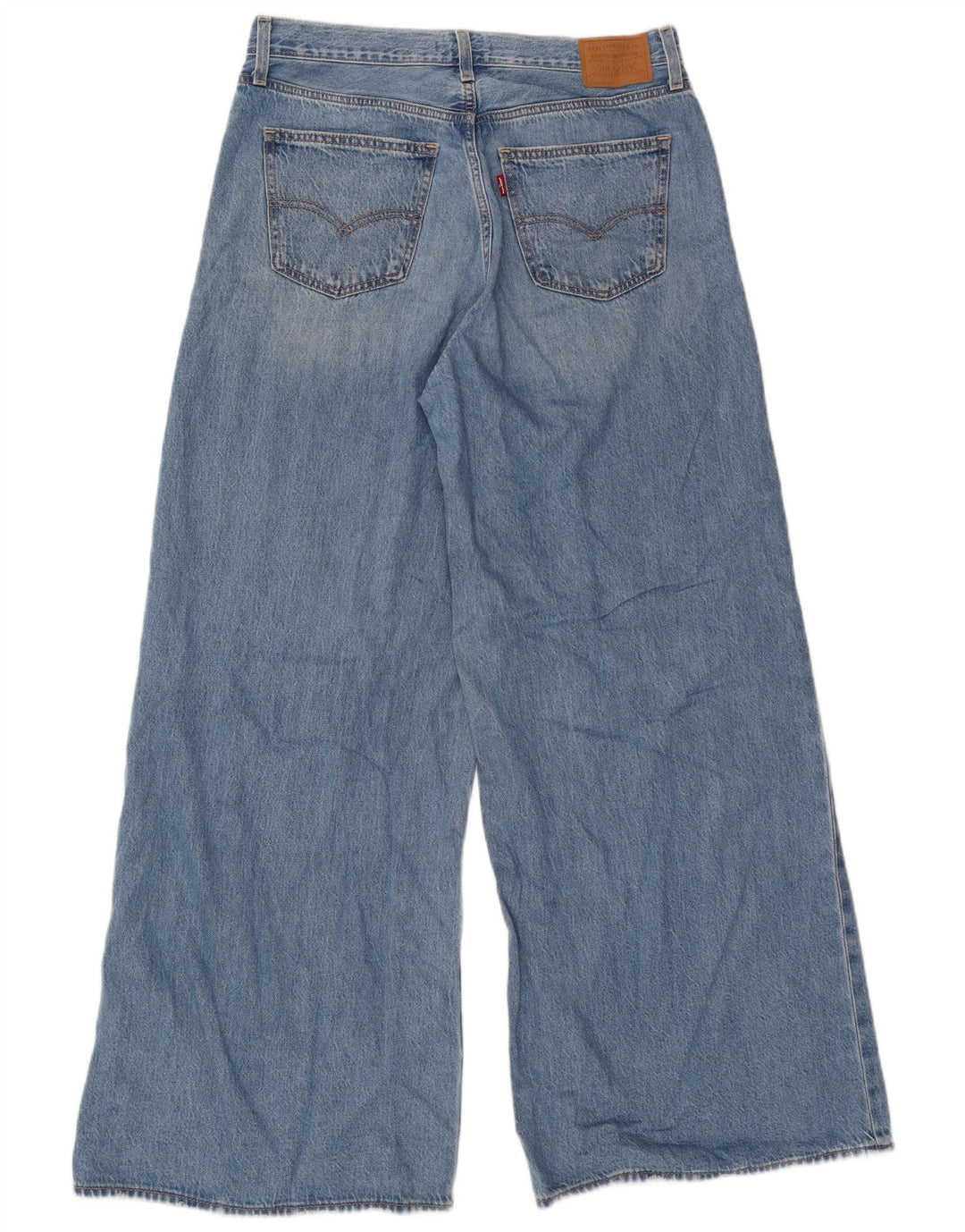 Levi's damejeans med brede ben W28 L32 blå bomuld