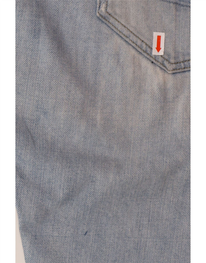G-STAR Herre Distressed Slim Jeans W36 L32 Blå Bomuld