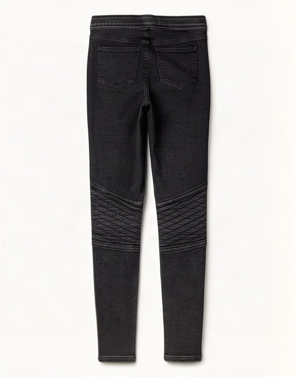 Marks & Spencer Dame Jegging Jeans US 6 XS W24 L27 Sort Bomuld