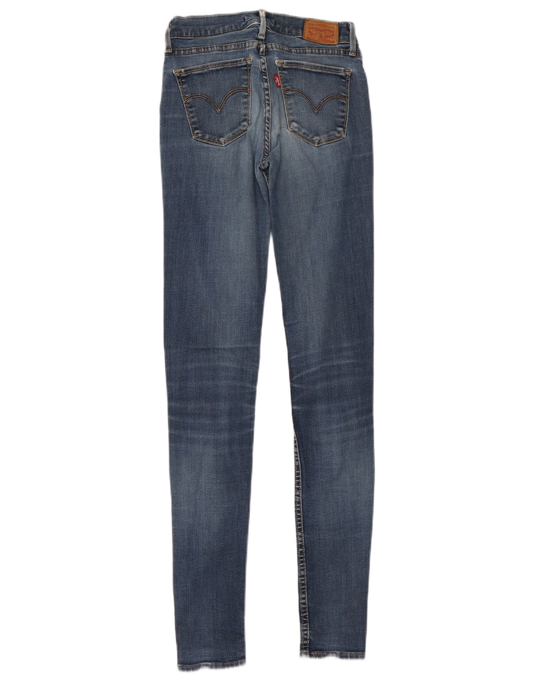 Levi's Super Skinny Jeans til kvinder W25 L32 blå bomuld