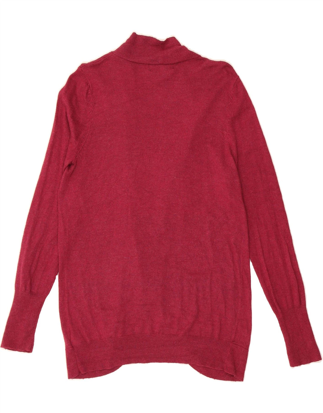 MOSSIMO Womens Open Cardigan Sweater UK 14 Large Pink Nylon Vintage Mossimo and Second-Hand Mossimo from Messina Hembry 