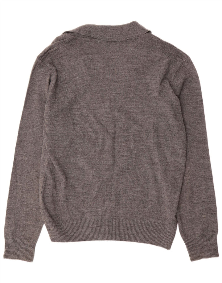 El Charro Herre Cardigan Sweater XL Grå Uld