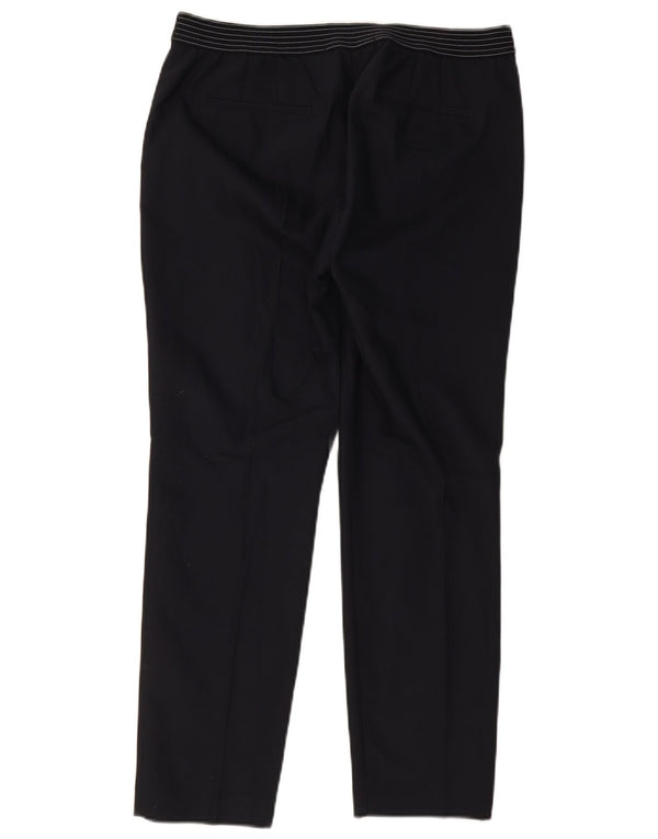 Zara Dame Slim Bukser XL W32 L28 Marineblå