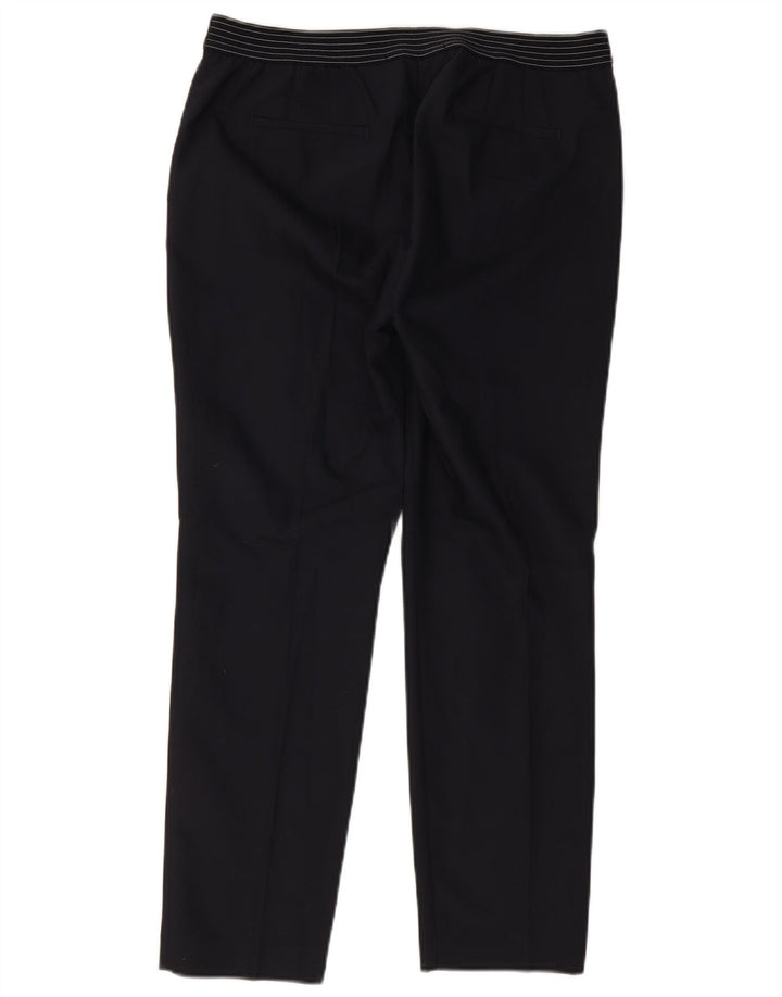 Zara Dame Slim Bukser XL W32 L28 Marineblå