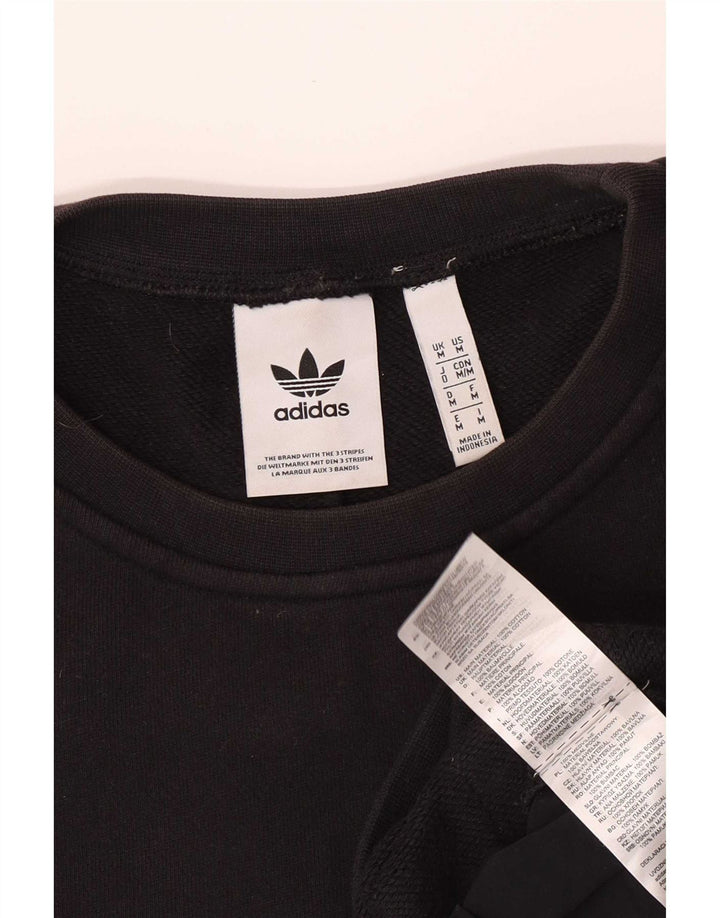 Adidas Sweatshirt Jumper Medium Sort bomuld til mænd