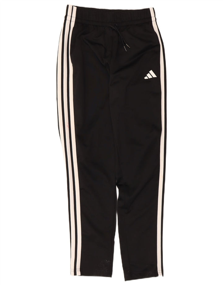 Adidas Drenge Træningsdragt Bukser 13-14 År Sort Polyester