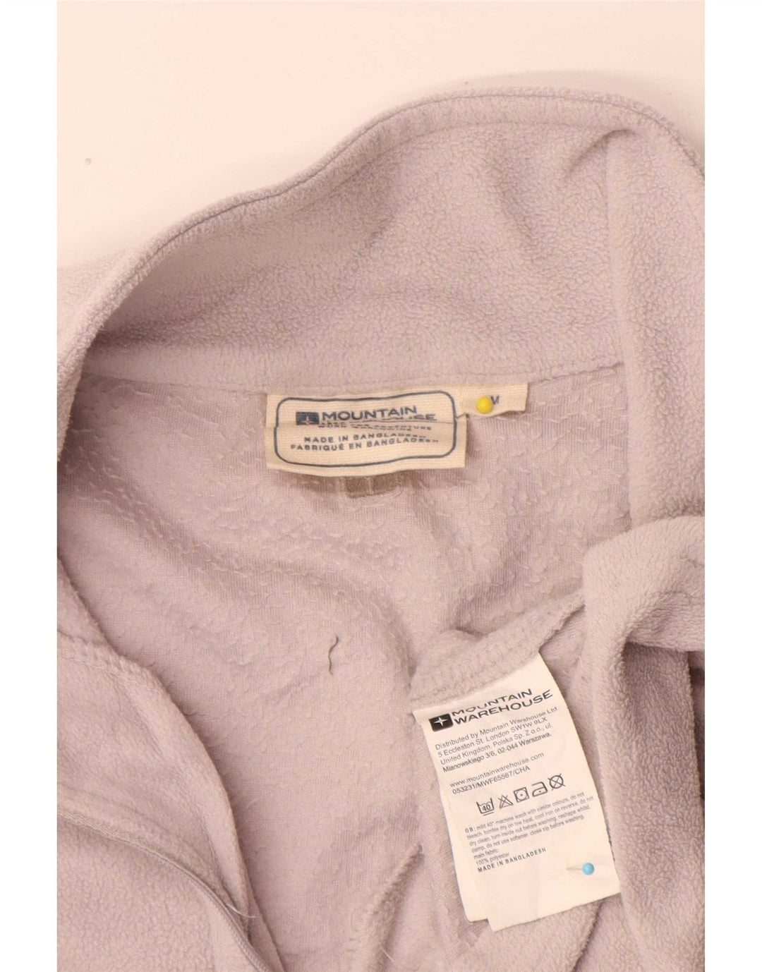 Mountain Warehouse Herre lynlås-hals Fleece Jumper Medium Grå