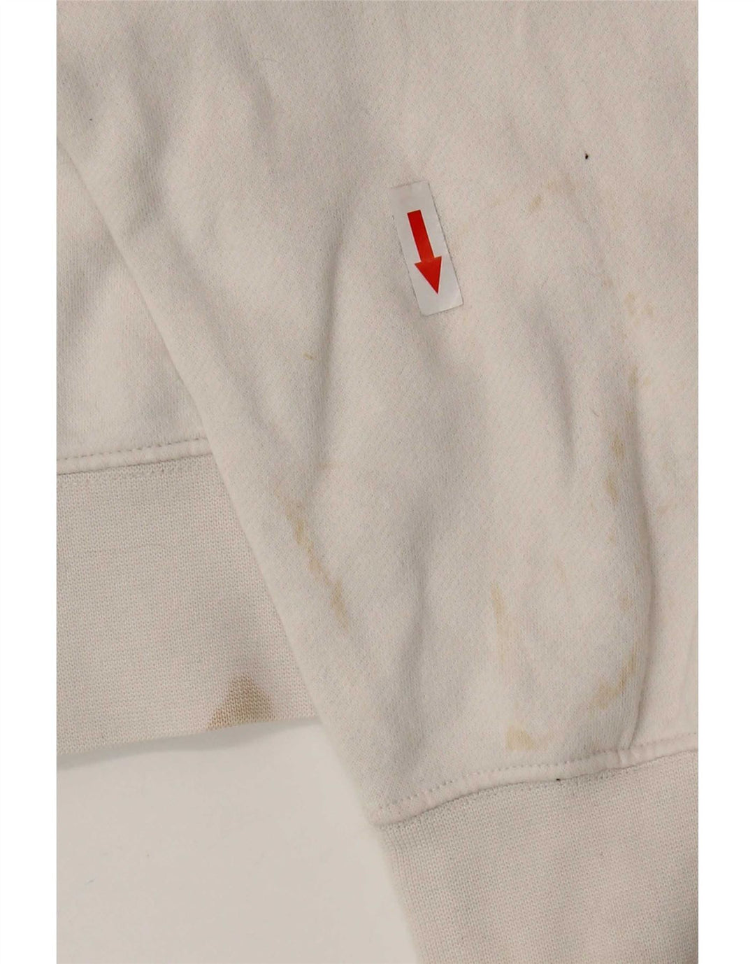 Nike Sweatshirt til mænd, lille hvid bomuld