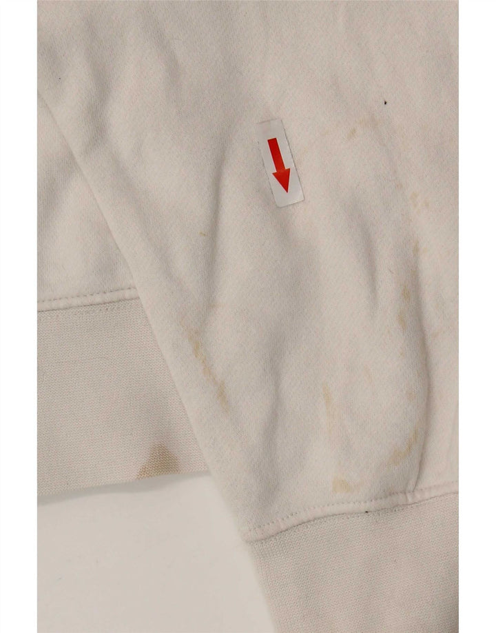 Nike Sweatshirt til mænd, lille hvid bomuld