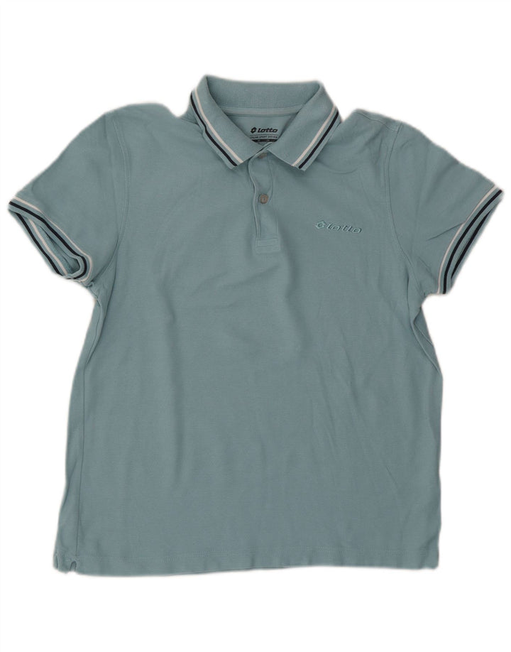 Lotto Herre Polo Shirt XS Blå Stribet