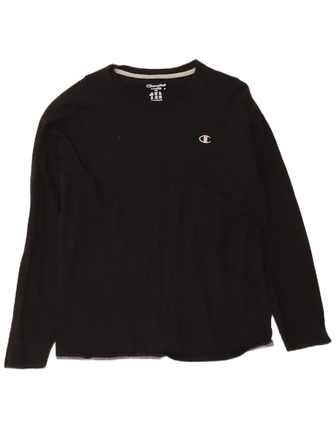 Champion Herre Top Langærmet XL Sort