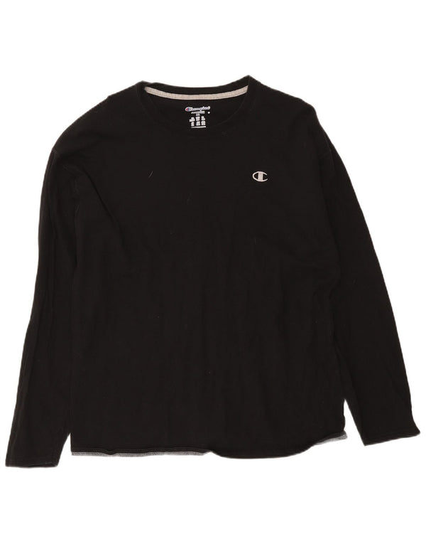 Champion Herre Top Langærmet XL Sort