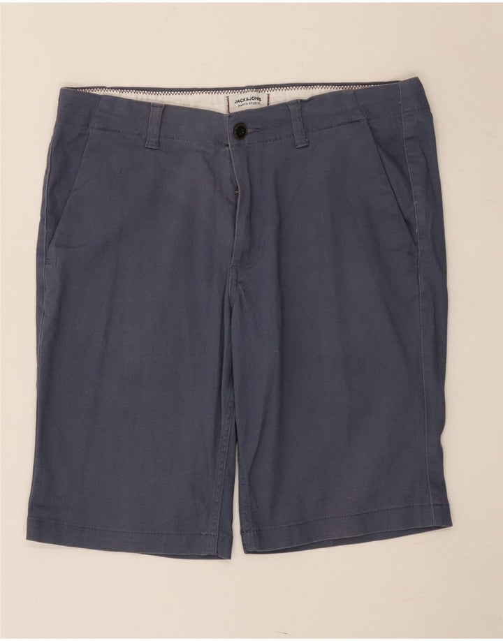 Jack & Jones Herre Chino Shorts Medium W32 Marineblå Bomuld