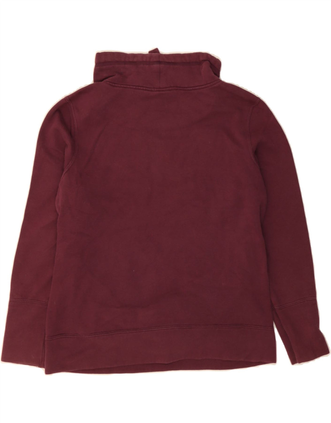PUMA Womens Graphic Sweatshirt Jumper UK 14 Medium  Burgundy Cotton Vintage Puma and Second-Hand Puma from Messina Hembry 