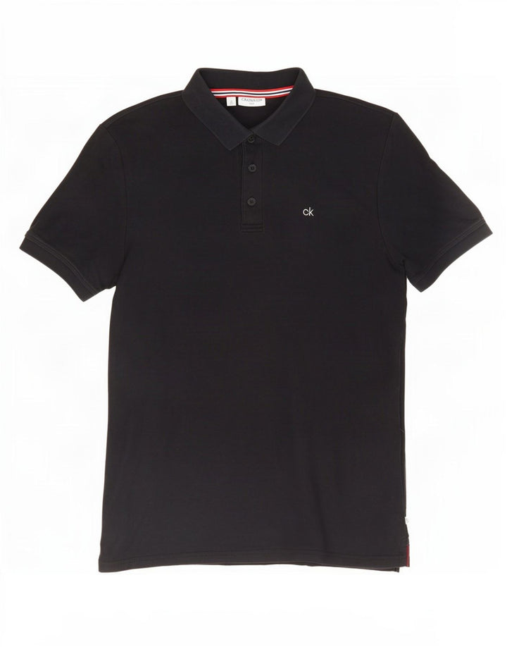 Calvin Klein herre poloshirt Medium marineblå bomuld