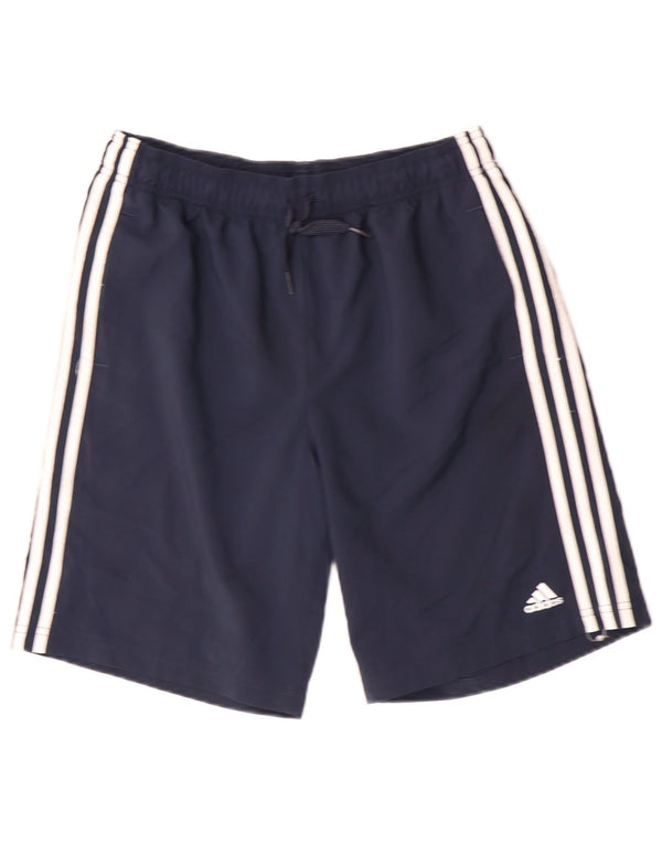 Adidas Boys Aeroready Sports Shorts 15-16 år Navy Blue Polyester
