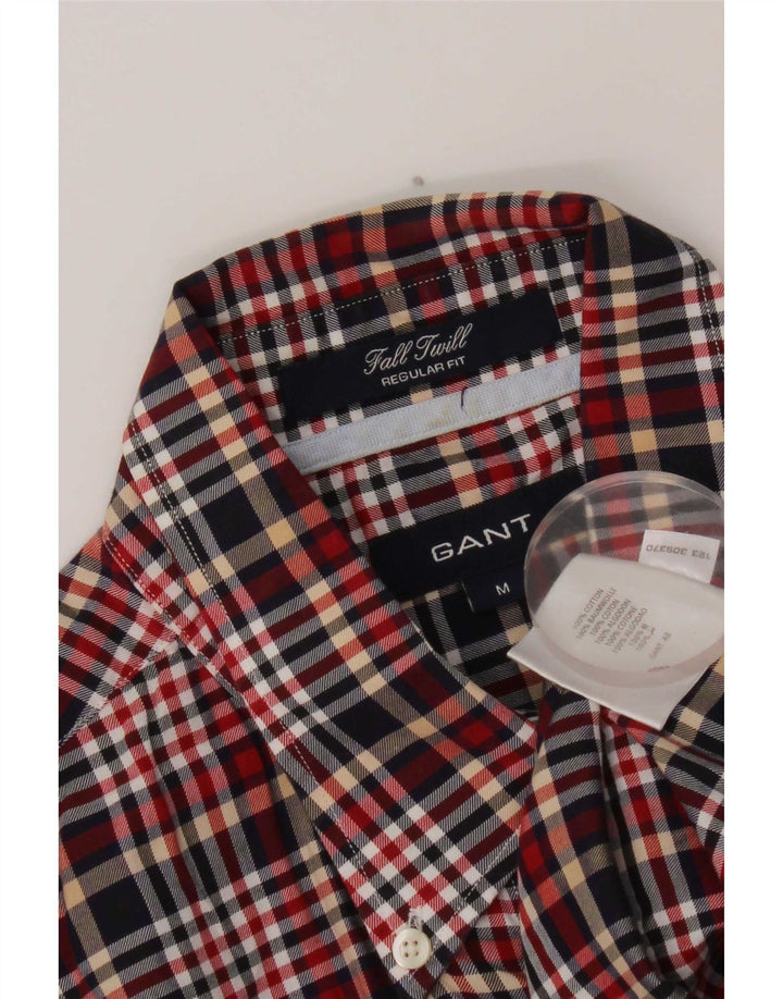 Gant Herre Regular Fit Flanelskjorte Medium Flerfarvet ternet bomuld