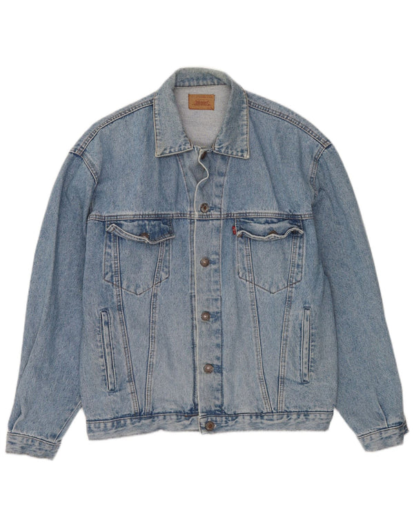 Levi's Herre denimjakke UK 40 Large Blue