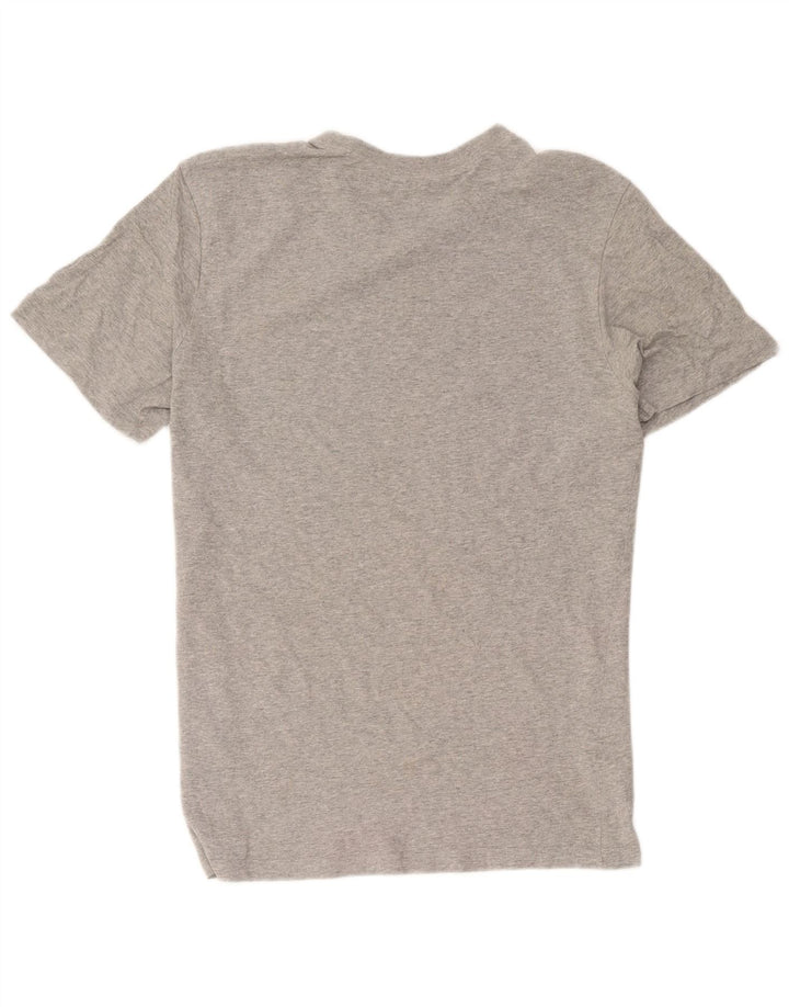 Nike grafisk T-shirt top til mænd, stor grå bomuld