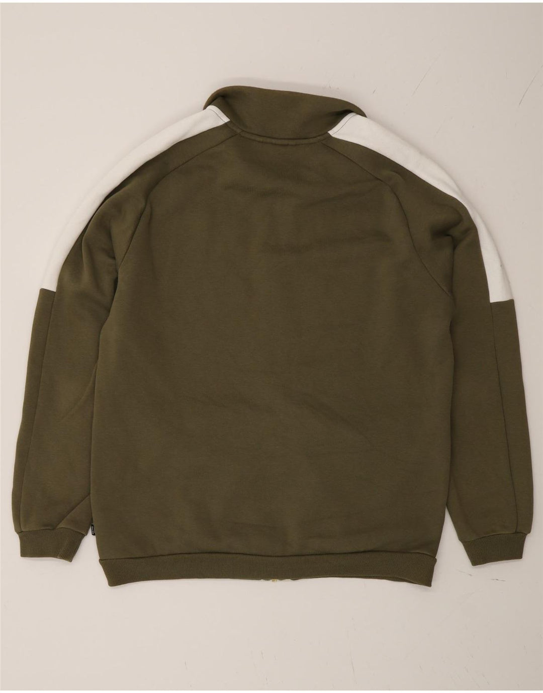 Puma Træningsdragt til mænd Topjakke Medium Khaki Colourblock Bomuld