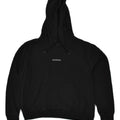 MCKENZIE Womens Hoodie Jumper UK 12 Medium  Black Cotton | Vintage Mckenzie | Thrift | Second-Hand Mckenzie | Used Clothing | Messina Hembry 