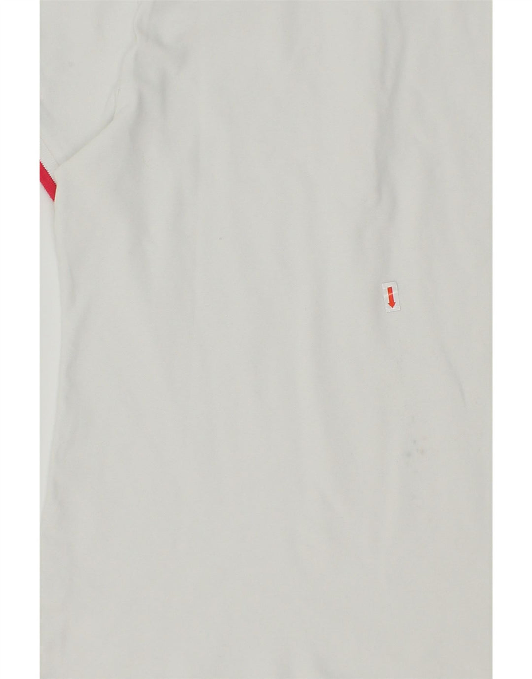 ELLESSE Womens Polo Shirt UK 14 Large White Cotton Vintage Ellesse and Second-Hand Ellesse from Messina Hembry 