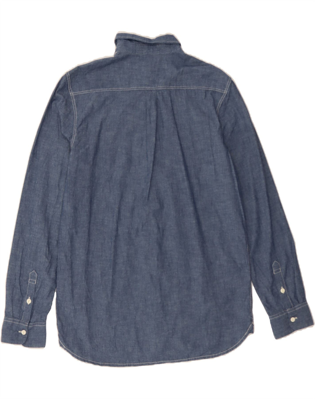 VANS Mens Shirt Small Navy Blue Cotton Vintage Vans and Second-Hand Vans from Messina Hembry 