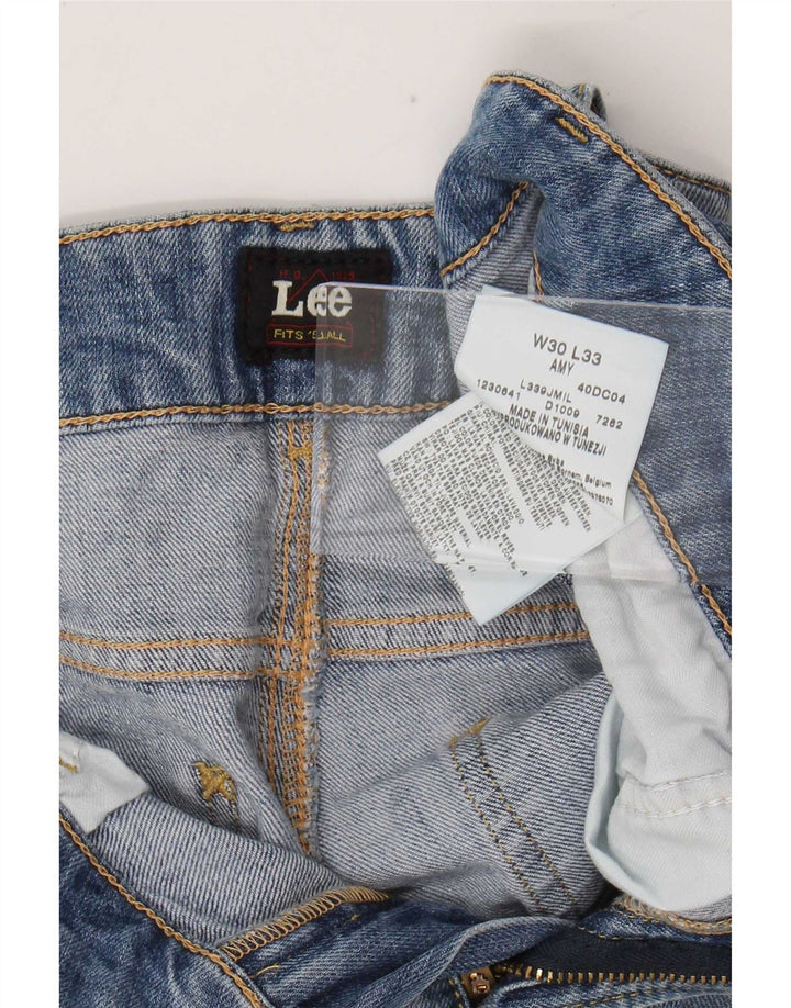 Lee Dame Amy Slim Jeans W30 L29 Blå Bomuld