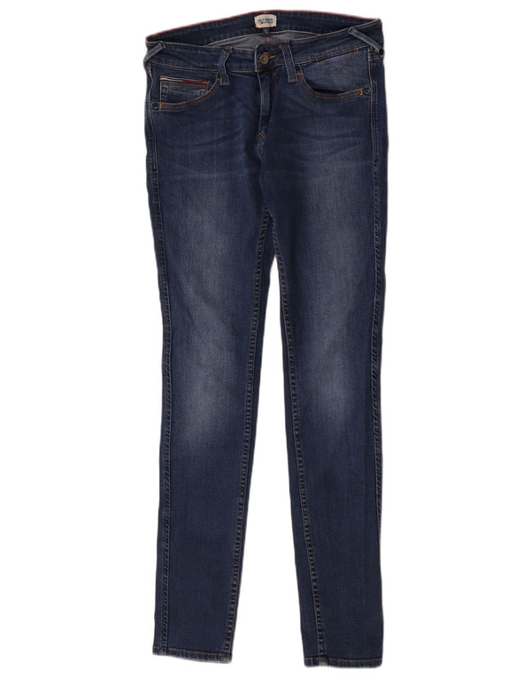 Tommy Hilfiger Dame Skinny Jeans W31 L32 Blå Bomuld